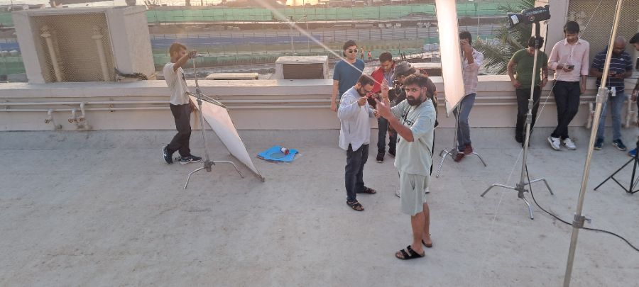 Behind the scenes — Lights On Films