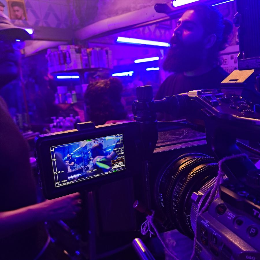 Behind the scenes — Lights On Films