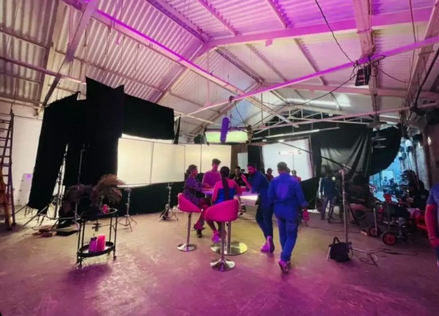 Behind the scenes — Lights On Films