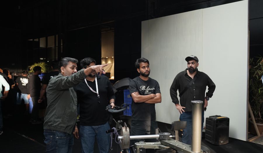 Behind the scenes — Lights On Films
