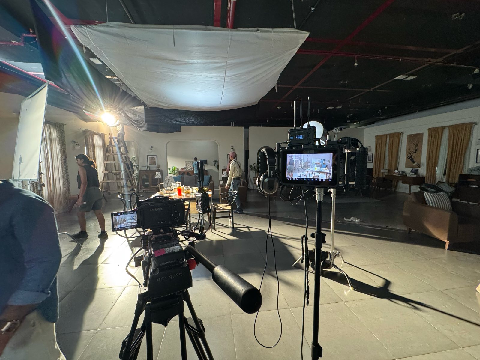Behind the scenes — Lights On Films