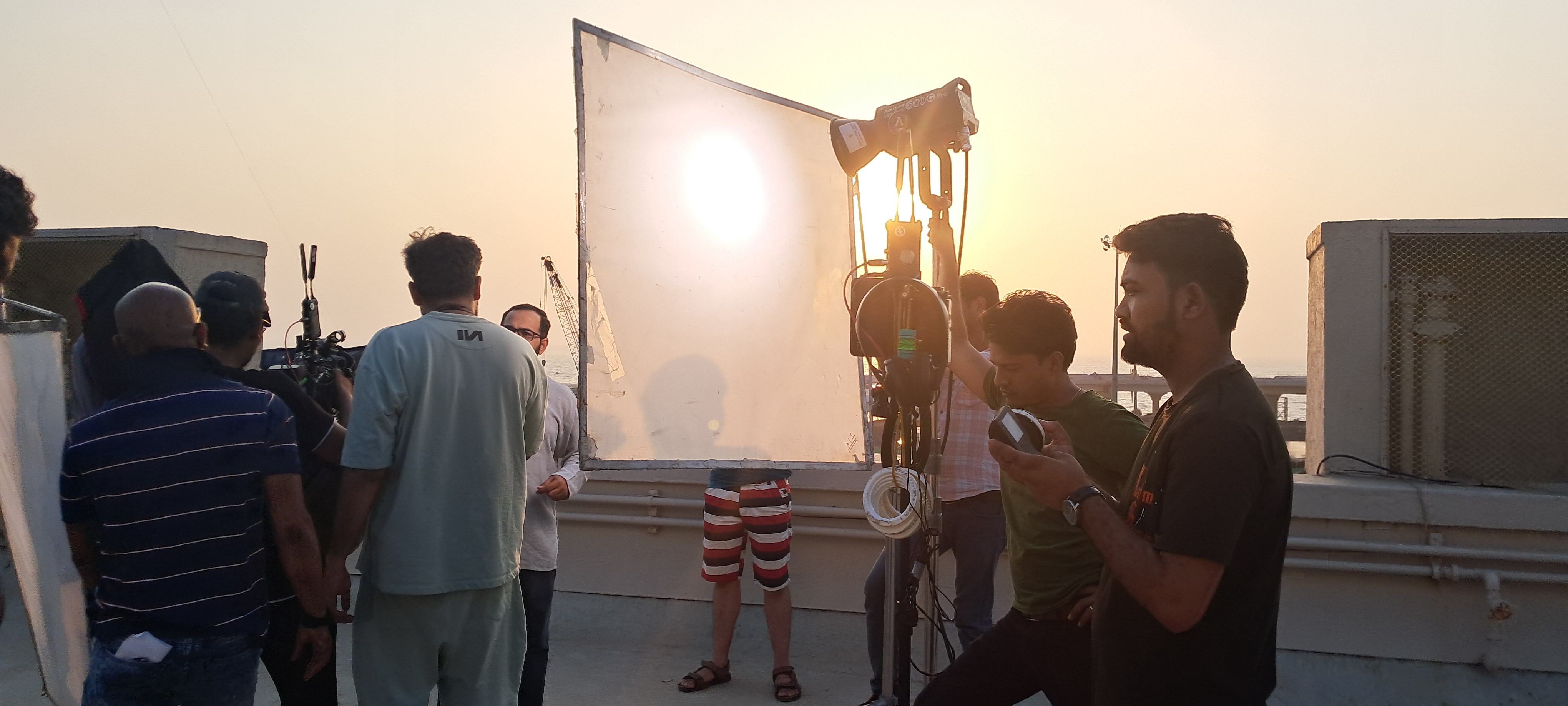 Behind the scenes — Lights On Films